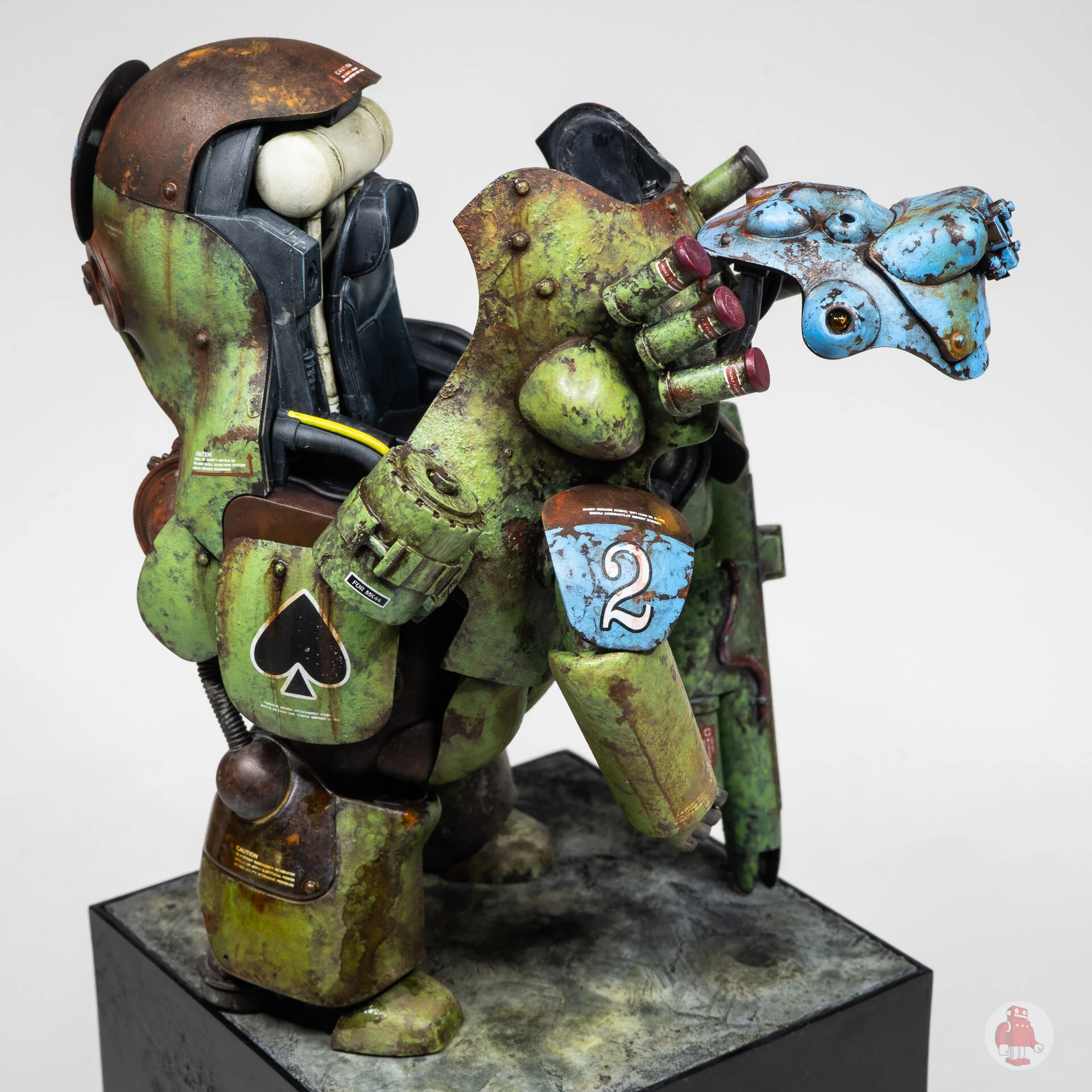 MK44 Axeknight Maschinen Krieger Gallery — Paint on Plastic